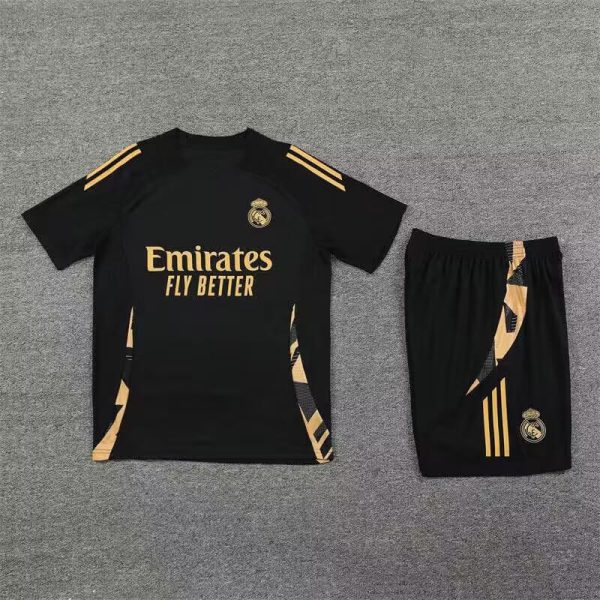 2425 Real Madrid black gold jersey