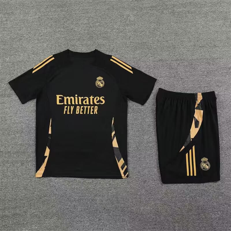 2425 Real Madrid black gold jersey