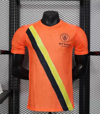 Manchester City Second Guest Orange 2526
