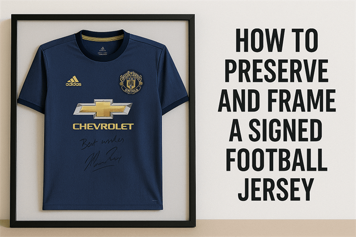 How to Preserve and Frame a Signed Football Jersey