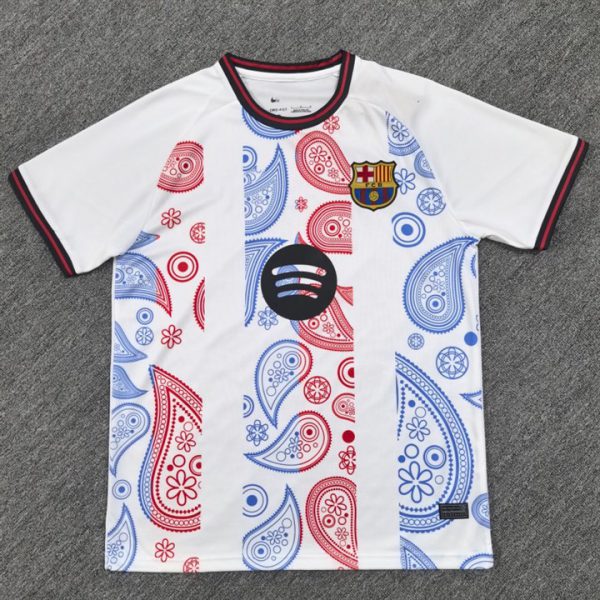 24-25 Barcelona Special Edition Training Uniform White Jersey