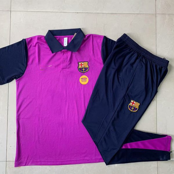 Polo Barcelona Purple Kit 2526