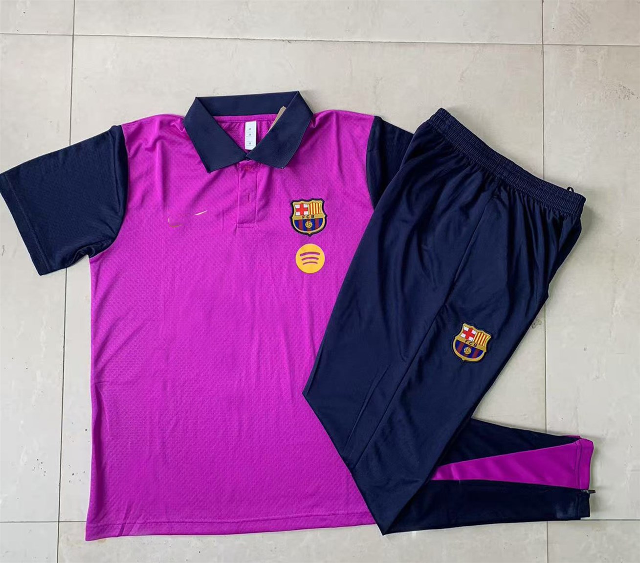 Polo Barcelona Purple Kit 2526