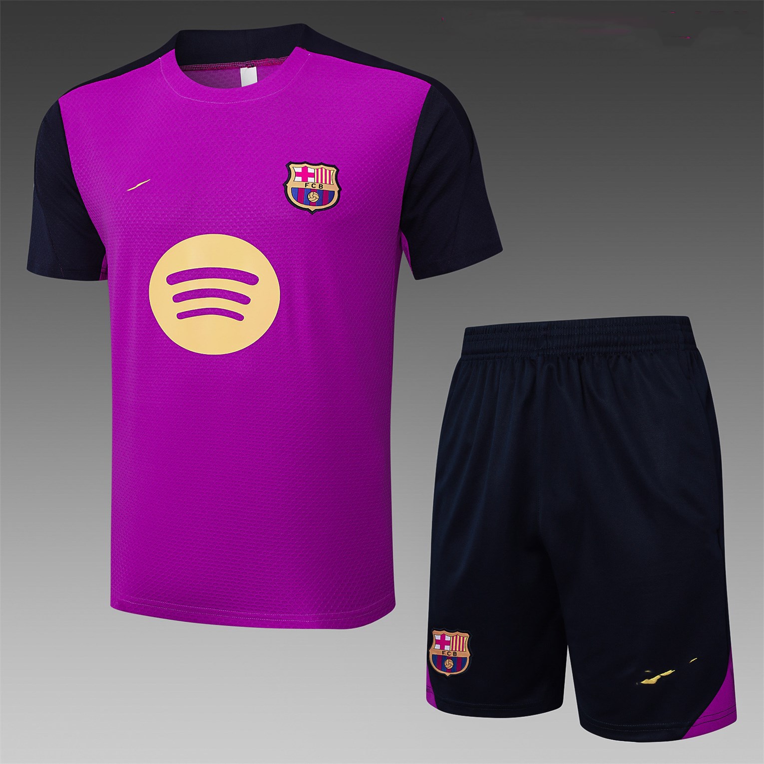 Short Sleeve Barcelona Purple Kit 2526