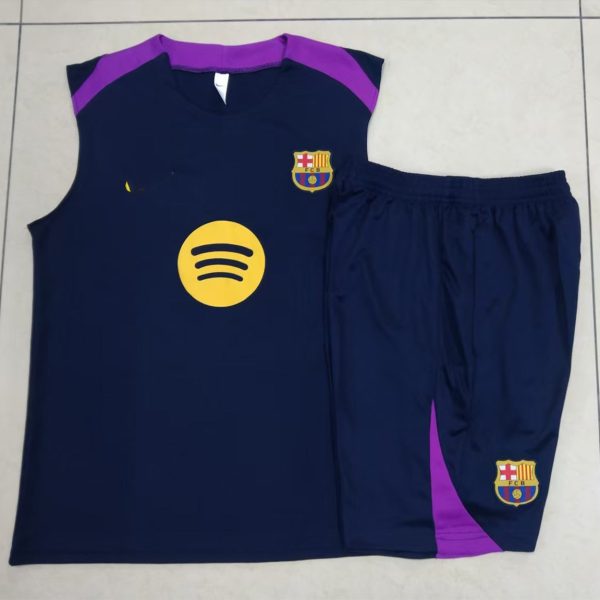 Vest Barcelona Purple Black Kit 2526