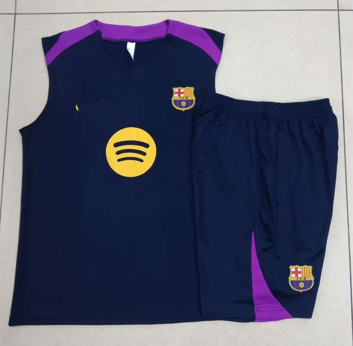 Vest Barcelona Purple Black Kit 2526
