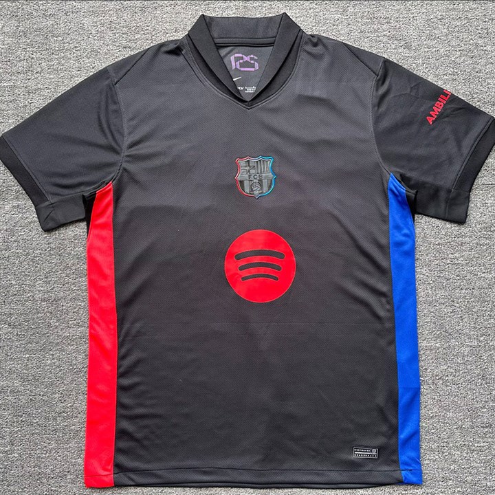 Barcelona Black Red Blue Shadow Jersey