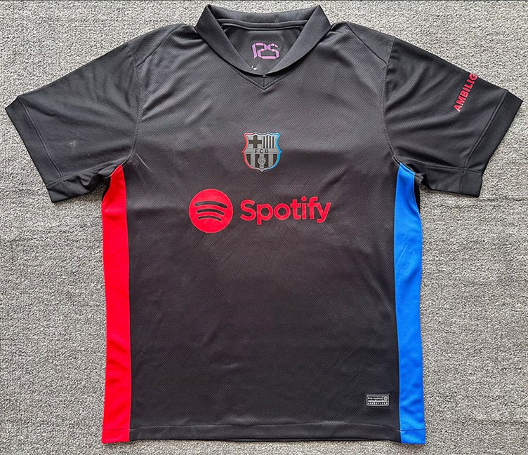 Barcelona Black Red Blue Spotify Jersey