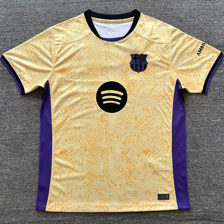 Barcelona Gold Violet Jersey