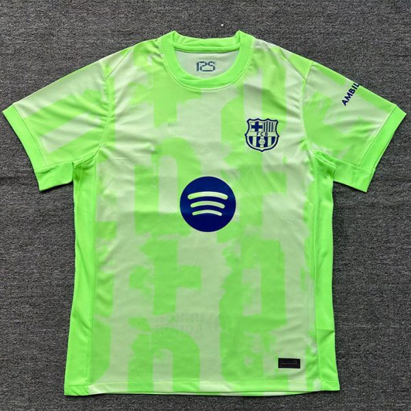 Barcelona Neon Green Jersey