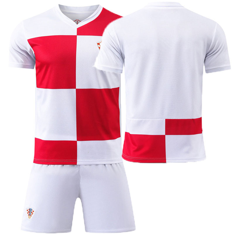 Croatia Home Football Kit Blank Edition