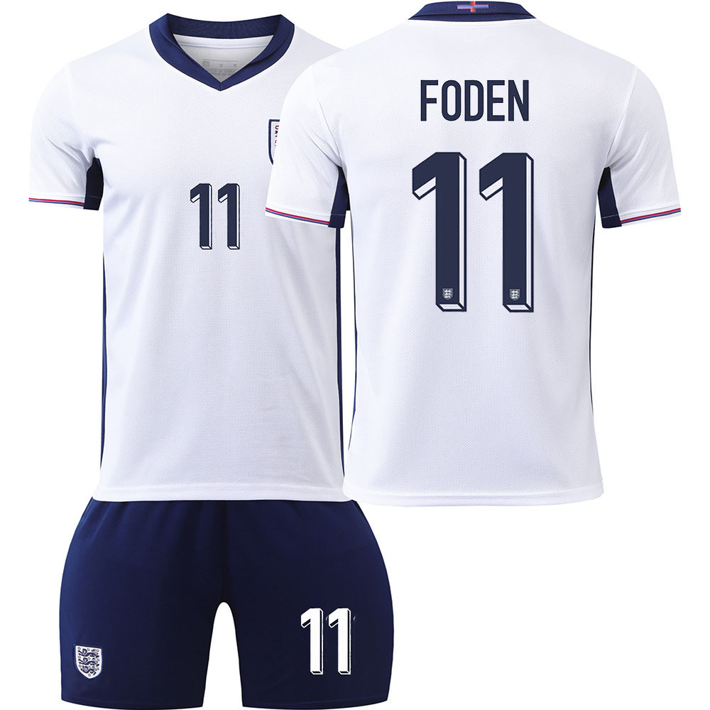 England Home Football Kit No. 11 Foden