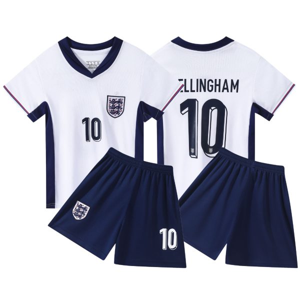 England Home Kids Football Kit No. 10