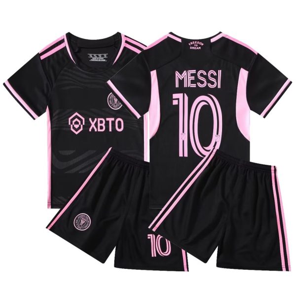 Inter Miami Away Kids Football Kit No. 10 - Xbto Version