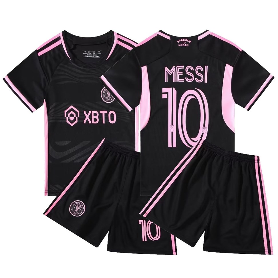 Inter Miami Away Kids Football Kit No. 10 - Xbto Version