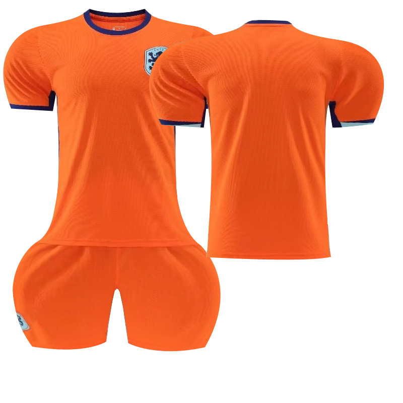 Netherlands Home Football Kit Blank Edition