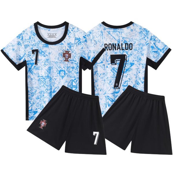 Portugal Away Kids Football Kit No. 7