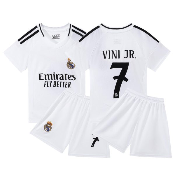 Real Madrid Home Kids Football Kit No. 7