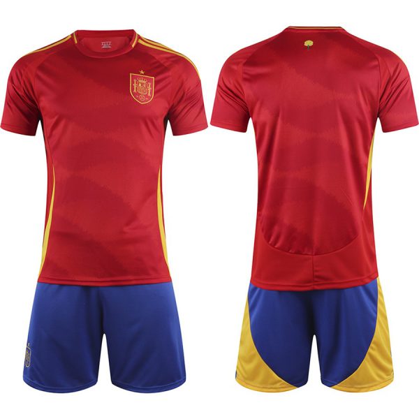 Spain Home Football Kit Blank Edition