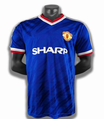 1986–1988 Manchester United Second Away Retro Football Jersey