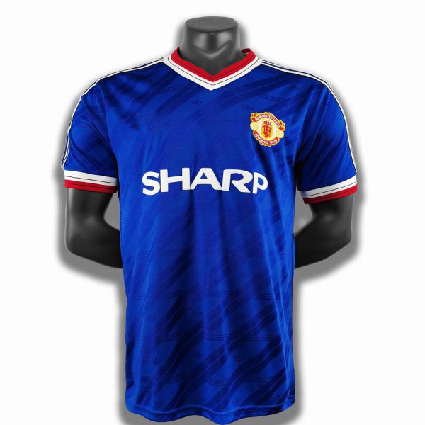 1986–1988 Manchester United Second Away Retro Football Jersey