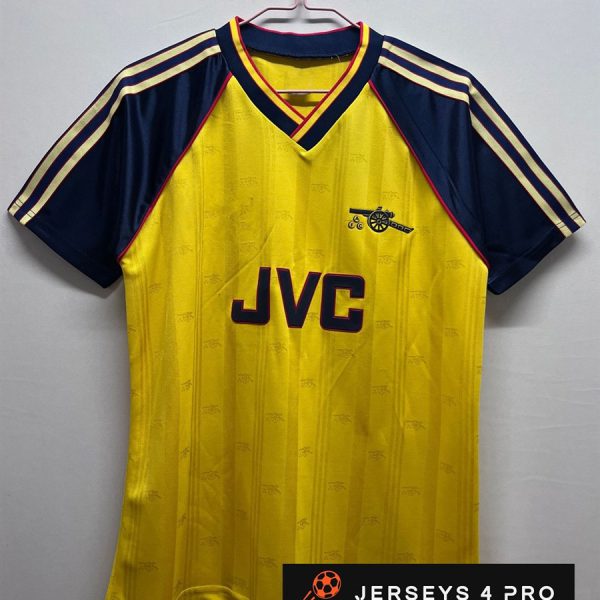 1988–1990 Arsenal Away Retro Football Jersey
