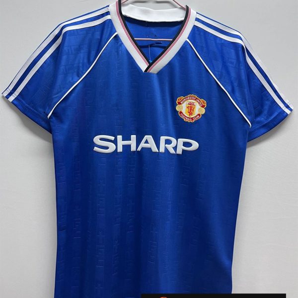 1988–1990 Manchester United Second Away Retro Football Jersey