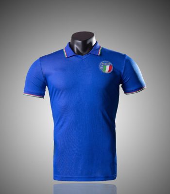 1990 Italy Home Retro Football Jersey