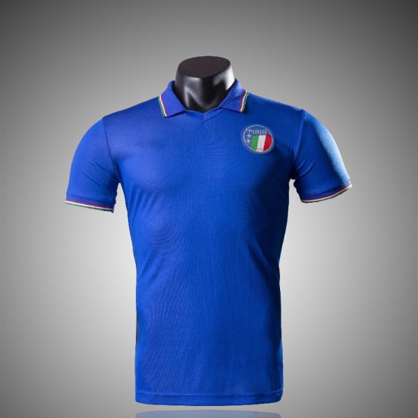 1990 Italy Home Retro Football Jersey