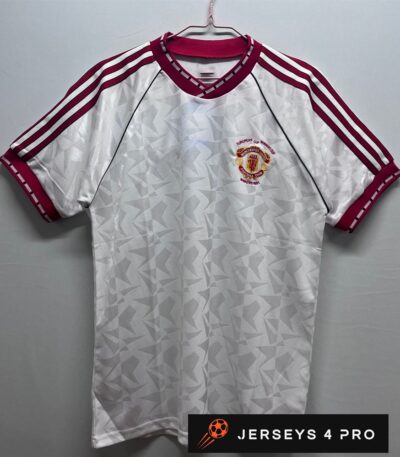 1991 Manchester United Second Away Retro Football Jersey