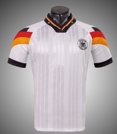 1992 Germany Home Retro Football Jersey