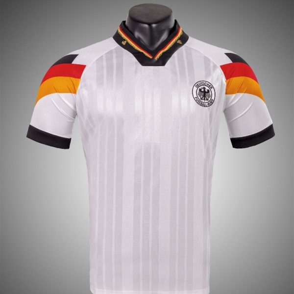 1992 Germany Home Retro Football Jersey