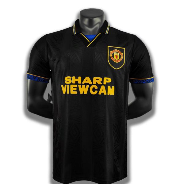 1993–1994 Manchester United Away Retro Football Jersey