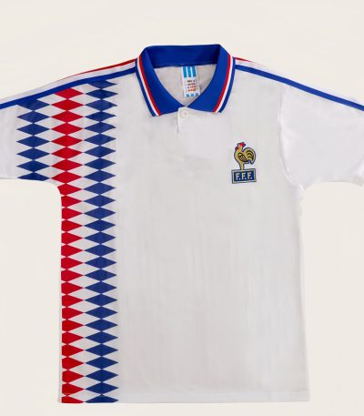 1994 France Away Retro Football Jersey