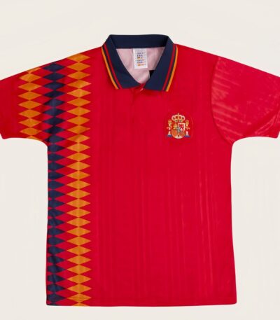 1994 Spain Home Retro Football Jersey