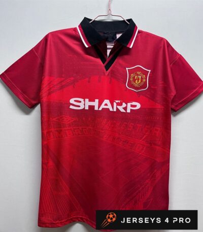 1994–1996 Manchester United Home Retro Football Jersey