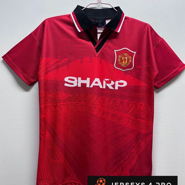 1994–1996 Manchester United Home Retro Football Jersey