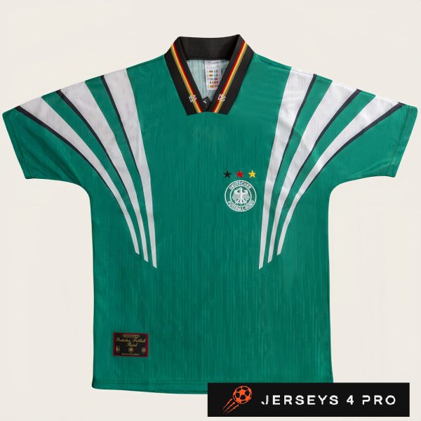 1996 Germany Away Retro Football Jersey