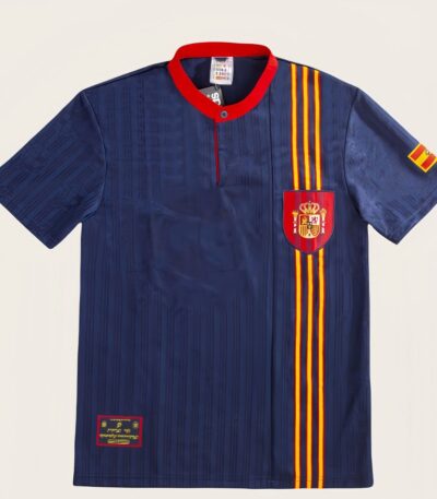 1996 Spain Away Retro Football Jersey