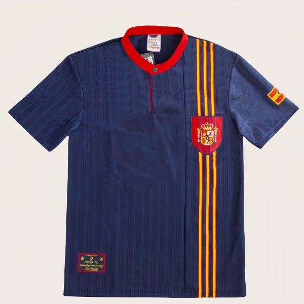 1996 Spain Away Retro Football Jersey