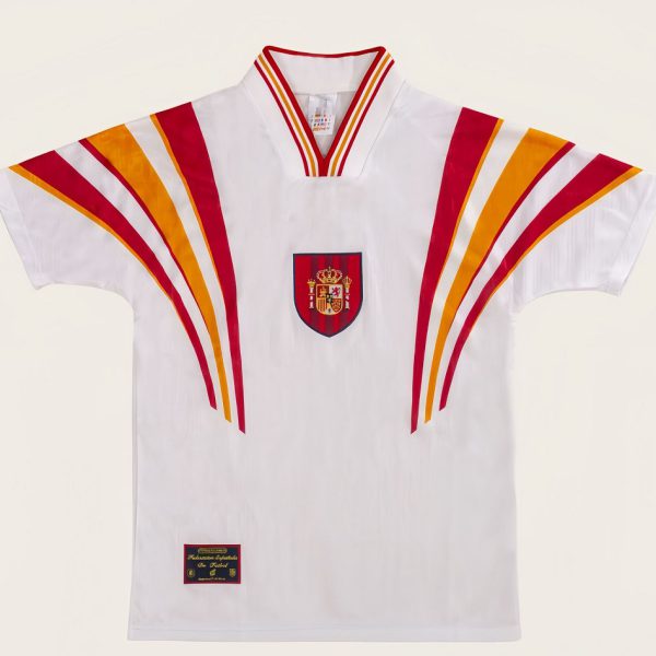 1996 Spain Second Passenger Retro Football Jersey