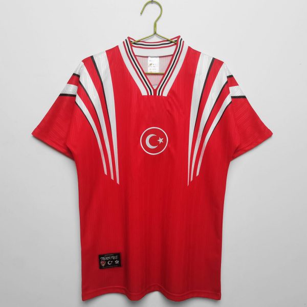 1996 Turkey Home Retro Football Jersey