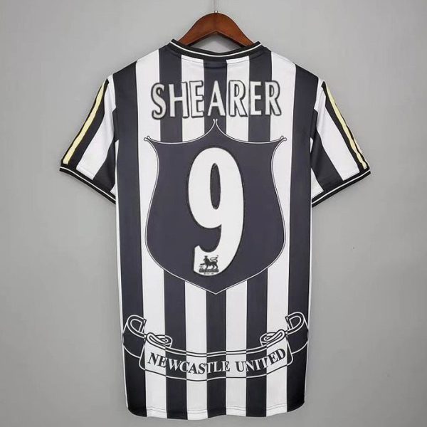 1997–1999 Newcastle Home No.9 Shearer Retro Football Jersey