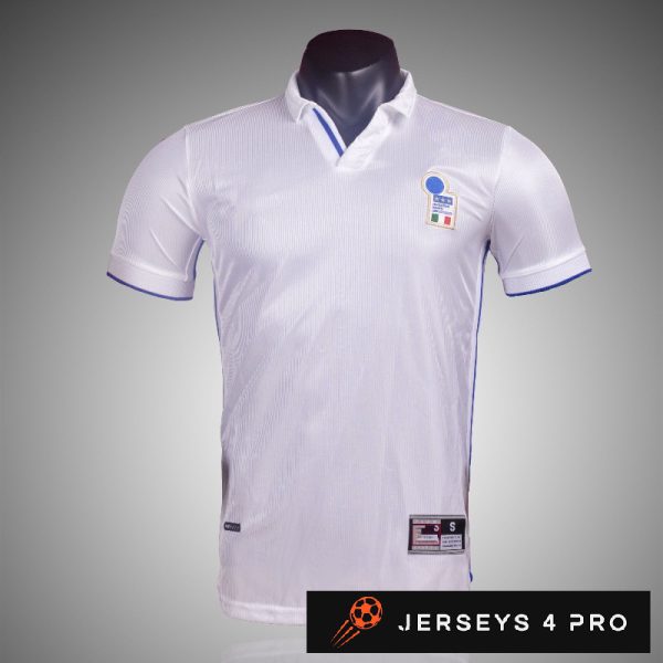 1998 Italy Away Retro Football Jersey