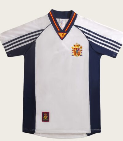 1998 Spain Away Retro Football Jersey