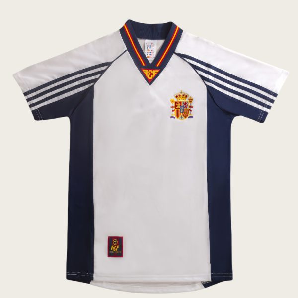 1998 Spain Away Retro Football Jersey