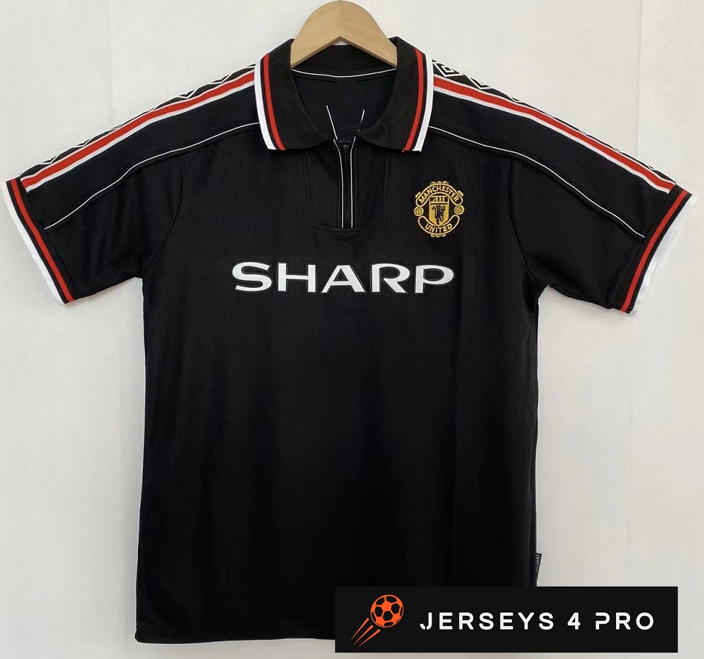 1998–1999-manchester-united-black-retro-football-jersey 1998–1999 Manchester United Black Retro Football Jersey