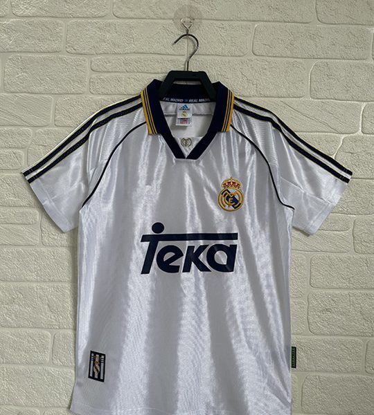 1998–2000 Real Madrid Home Retro Football Jersey