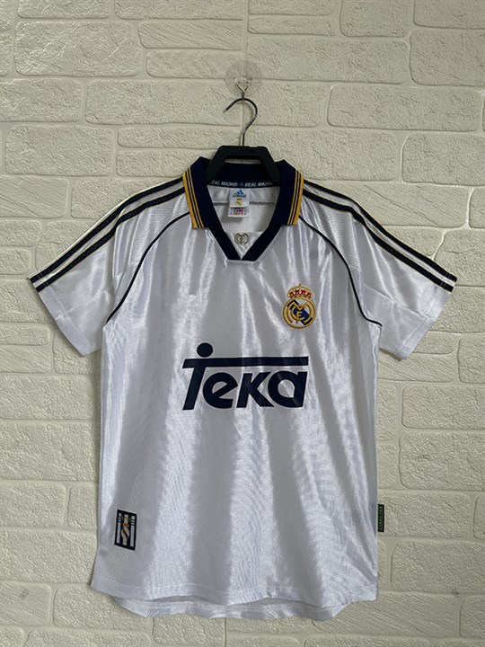1998–2000 Real Madrid Home Retro Football Jersey