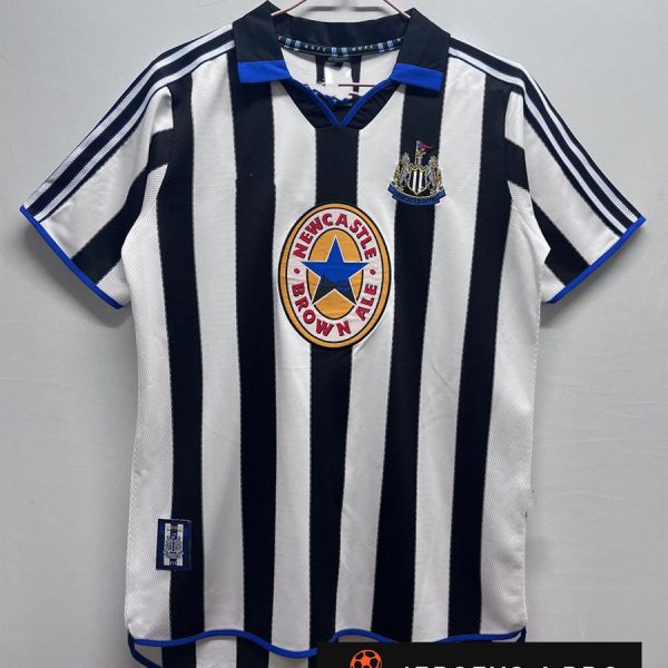 1999–2000 Newcastle United Home Retro Football Jersey